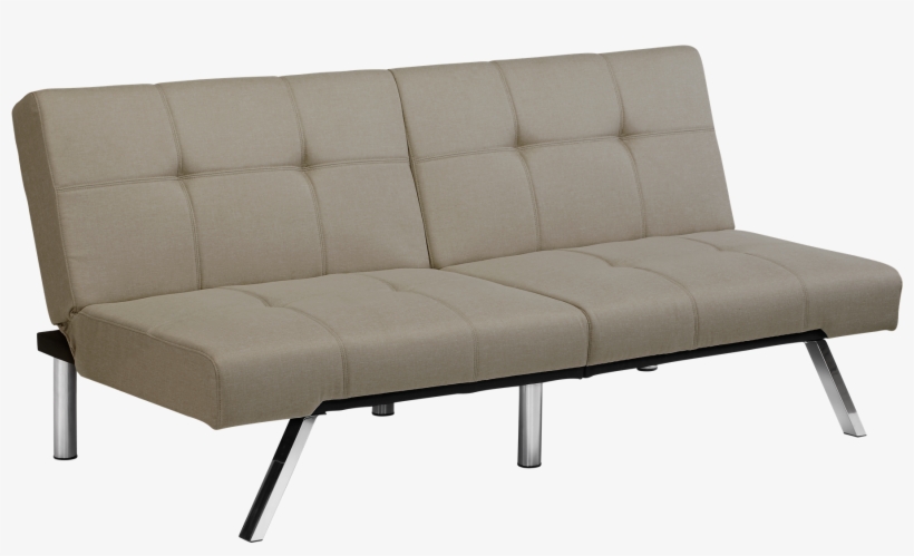 Dhp Layton Linen Futon, Tan - Couch, transparent png download