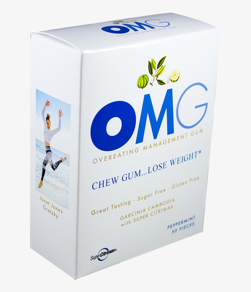 Chew Gum Lose Weight - Box, transparent png download
