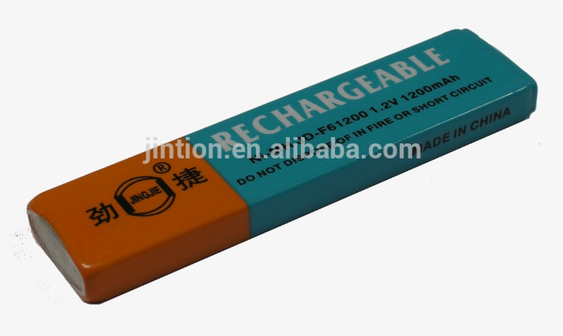 2v F6 1200mah Chewing Gum Rechargeable Battery - Wire, transparent png download