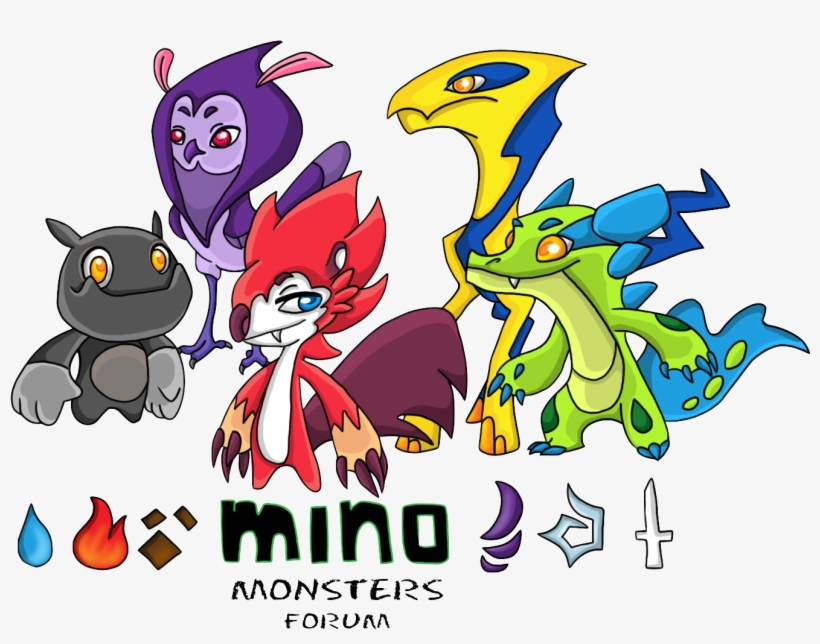 Mino Monsters - Minomonsters, transparent png download