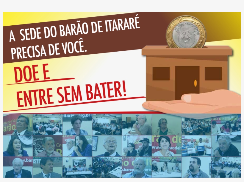 Ajude O Barão A Divulgar Esta Campanha - Poster, transparent png download