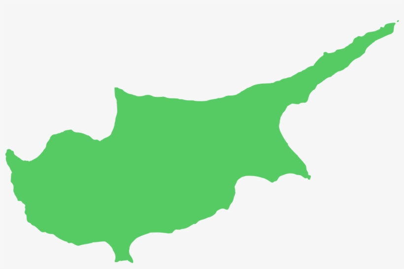 Cyprus Blank - Flag Of Cyprus, transparent png download