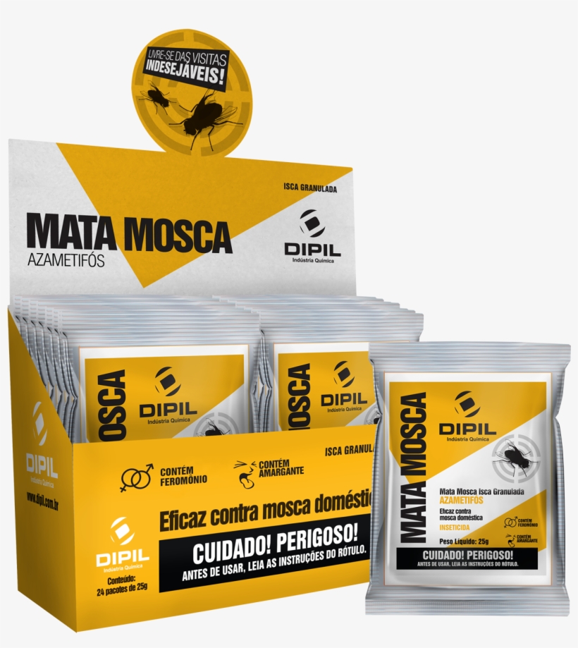 Início / Proteção Residencial / Mata Mosca Granulado - Mata Mosca Dipil 25gr, transparent png download