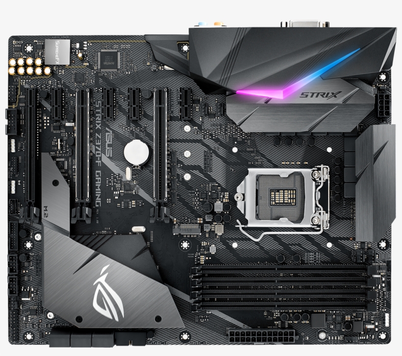 The Asus Rog Strix Z370 F Gaming Is A Good Case In - Asus Rog Strix Z370 F Gaming, transparent png download