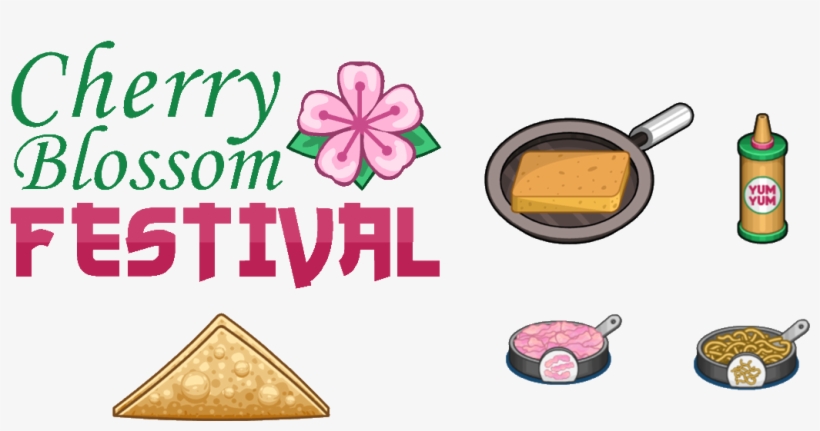 Cherry Blossom Festival Ingredients - National Cherry Blossom Festival, transparent png download