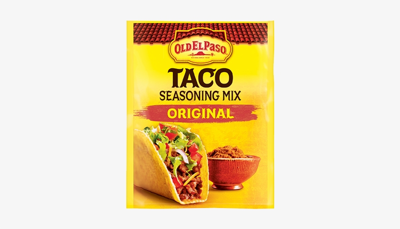 Old El Paso Taco Seasoning Mix Original - Old El Paso Taco Seasoning, transparent png download