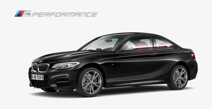 Bmw M240i Coupé - Bmw 2 Series 2016 Black, transparent png download