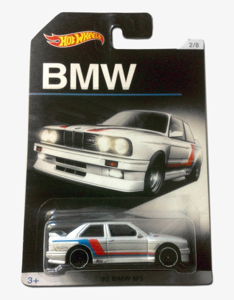 Say Our Larger Scale Models Are A Bit Out Of Your Bmw - Hot Wheels White Car, transparent png download