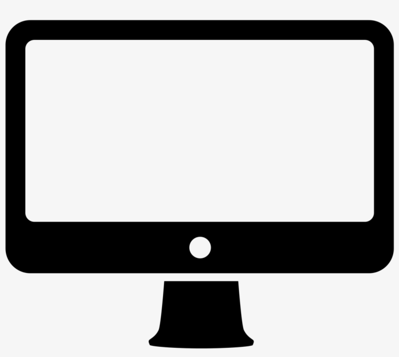 Computer, Distance Learning Courses - Computer Black And White Icon, transparent png download