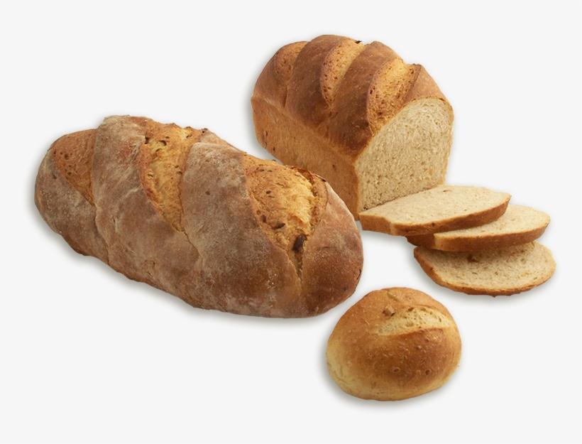 Roasted Garlic Bread - Garlic Bread, transparent png download