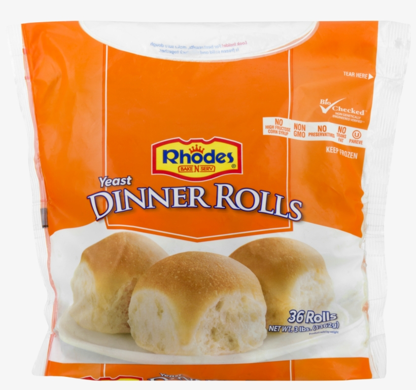 12 Rhodes Yeast Dinner Rolls, transparent png download