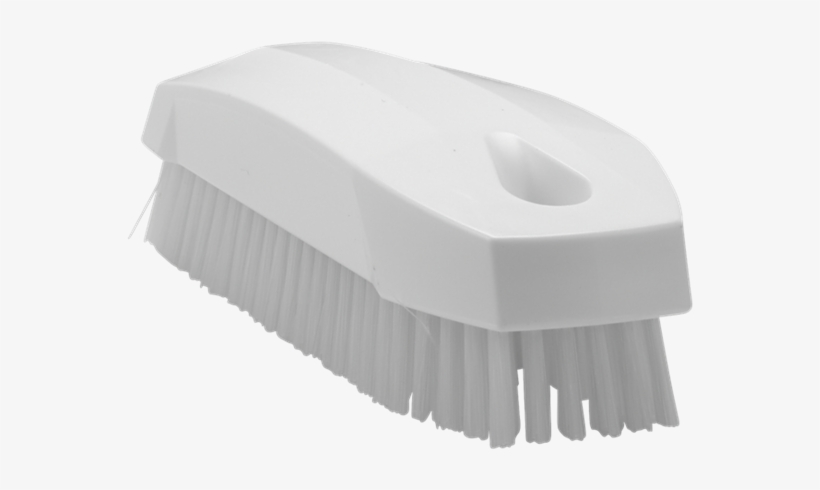 Hand Brush S / Nailbrush, - Vikan White 17mm Pet Hard Nail Brush , 64405, transparent png download