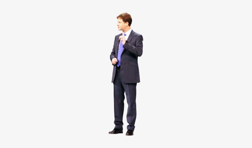 People Free Download 27 Png Images - Nick Clegg Full Length, transparent png download