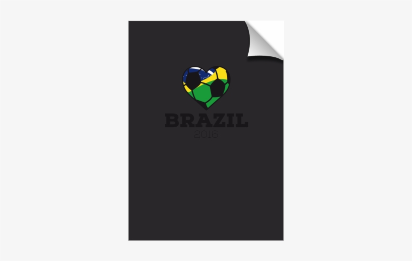 Brazil Soccer Shirt - Graphic Design, transparent png download