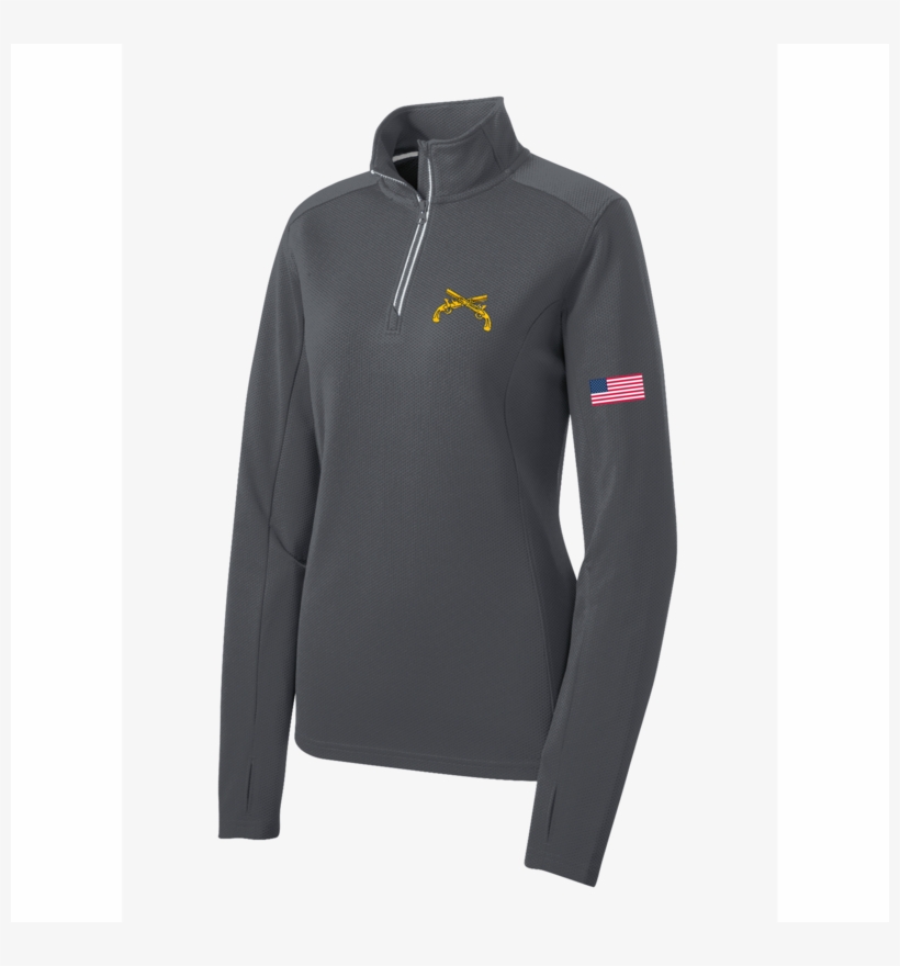 Women's Embroidered Military Police Crossed Pistols - Polar Fleece, transparent png download