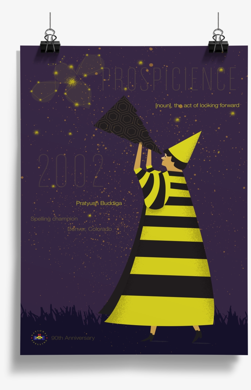 “prospicience”, Is The Act Of Looking Forward, Interpreted - Poster, transparent png download