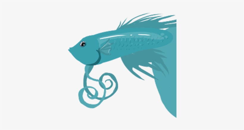 Betta Blogging - Illustration, transparent png download