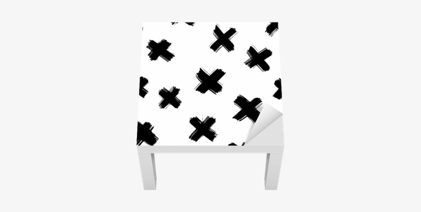 Seamless Brush Strokes Pattern Lack Table Veneer • - Wallpaper, transparent png download