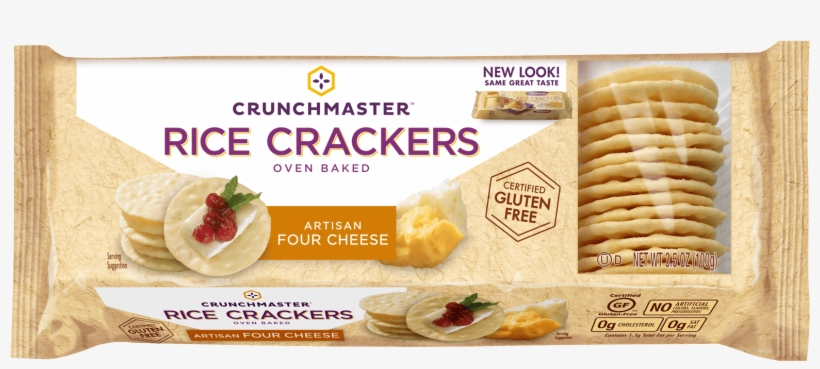 Nutritional Info - Crunchmaster Rice Crackers, transparent png download