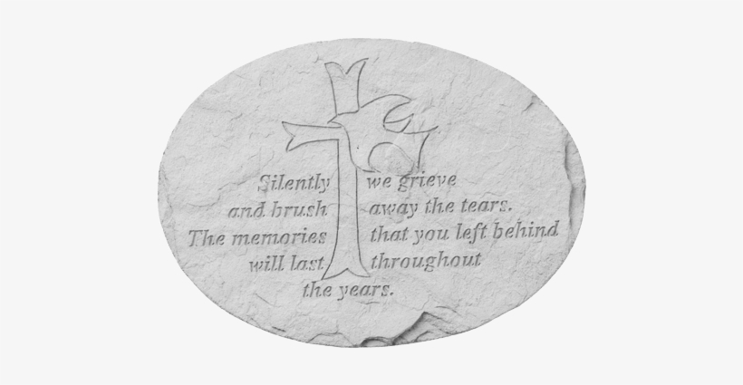 Silently We Grieve And Brush Away The Tearsmemorial - Garden, transparent png download