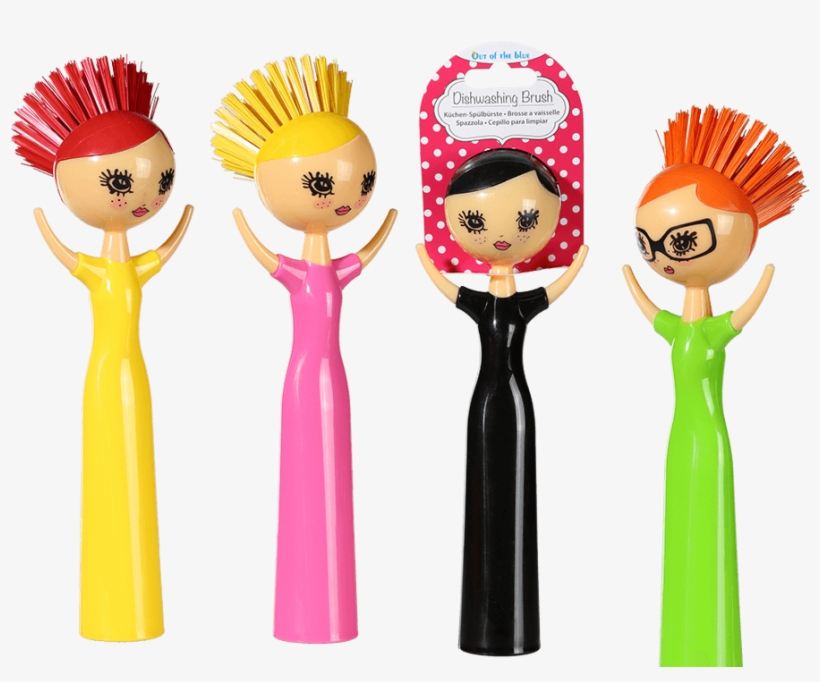 Out Of The Blue Spülbürste Funky Lady, transparent png download