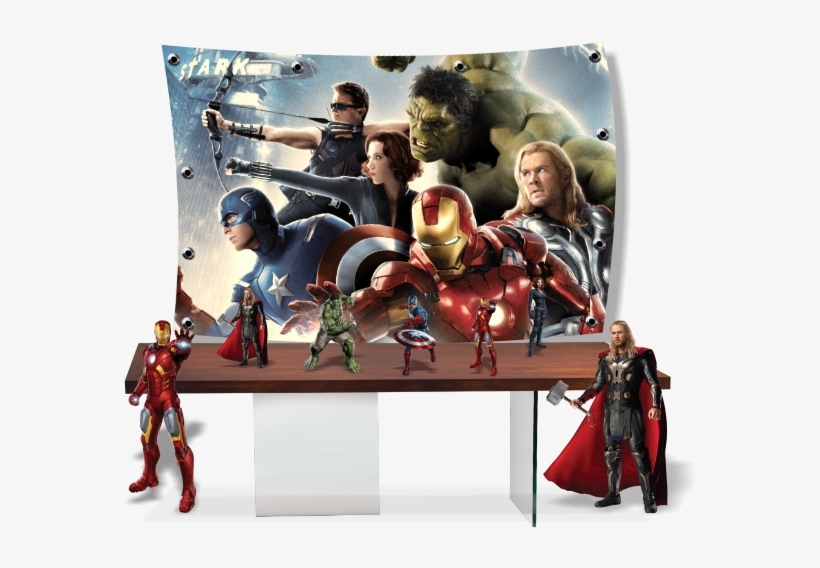 Kit Festa Pronta Vingadores O Filme - Avengers Marvel Super Heroes Iron Man, transparent png download