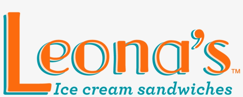 Leona's Ice Cream Pints - Graphic Design, transparent png download