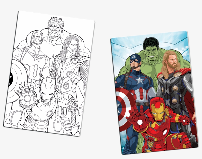 Lightbox Moreview - Vingadores A Era De Ultron Para Colorir, transparent png download
