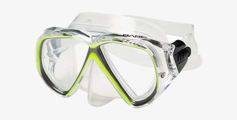 Quick View View - Bare Yellow 036903yel-ea Duo Compact Two Window Mask, transparent png download