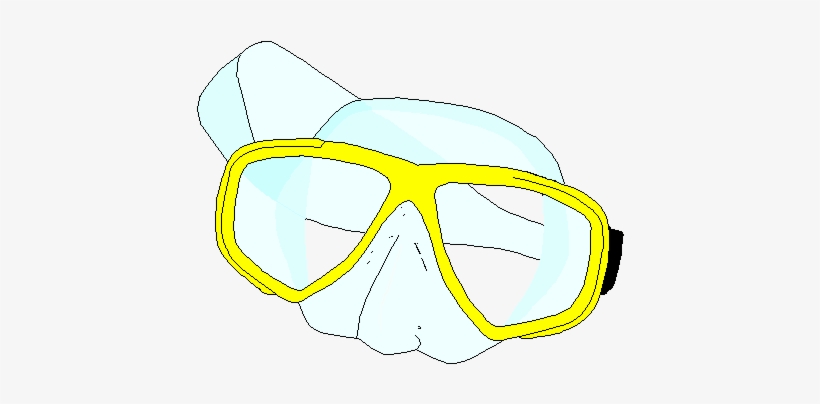Scuba Mask Standard Dive Mask - Mask, transparent png download