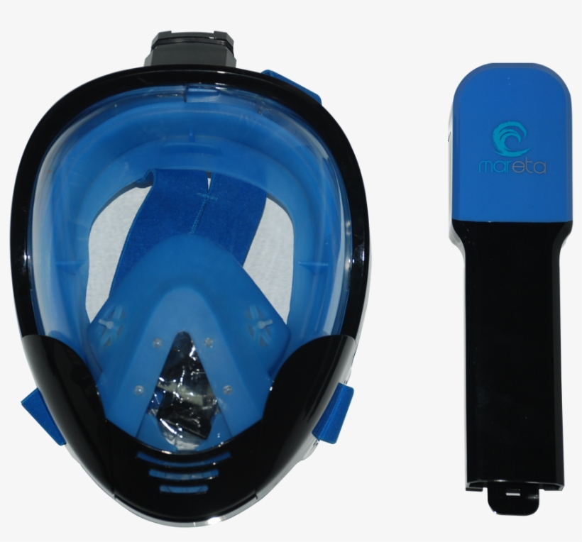 Full Face Snorkel Mask - Diving Mask, transparent png download