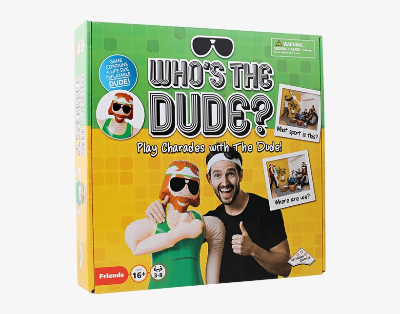 Whos The Dude Game, transparent png download