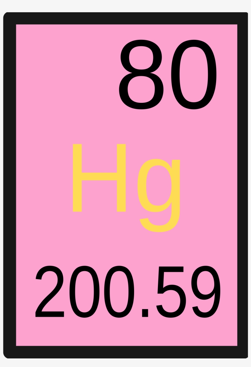 Open - Mercury Atomic Number, transparent png download
