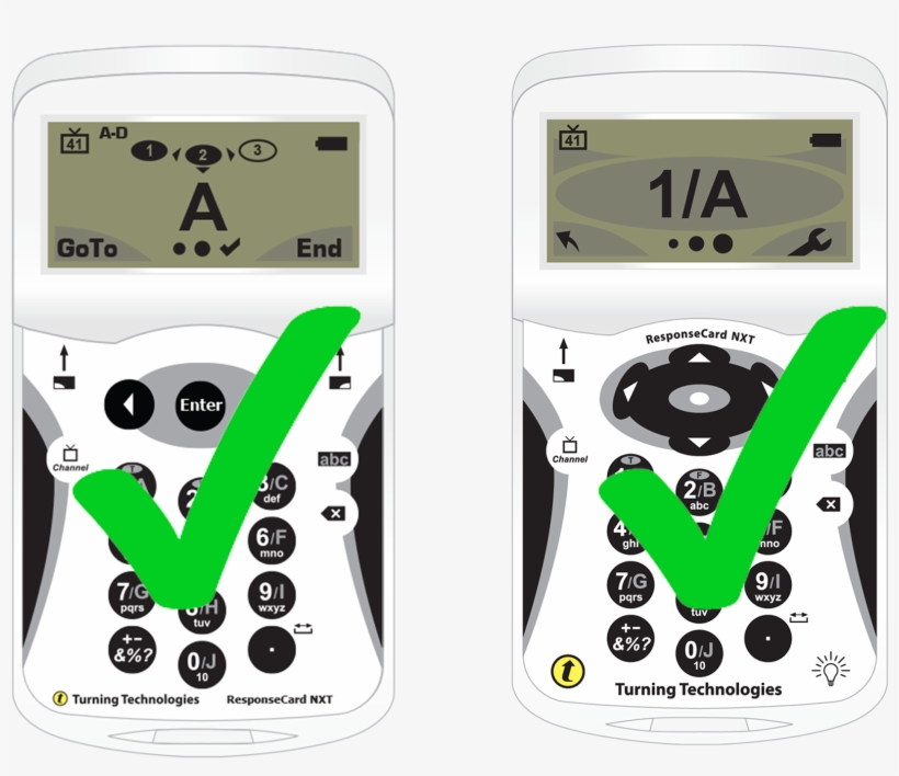 Correct Clicker Types - Responsecard Nxt Clicker, transparent png download