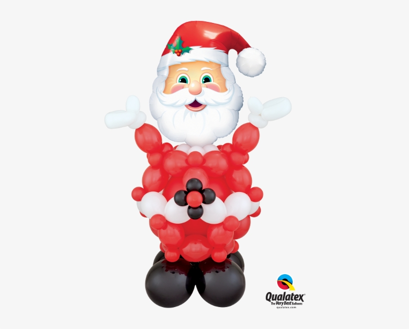 32" Jolly St Nick Supershape Balloon, transparent png download