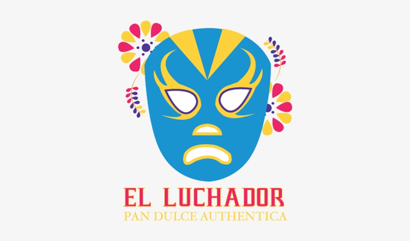 Pan Dulce Logo On Behance - Luchador Logo, transparent png download
