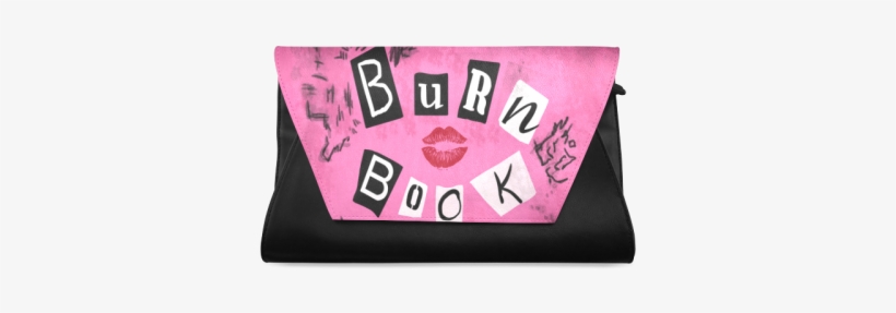 Burn Book Clutch Bag - Burn Book, transparent png download