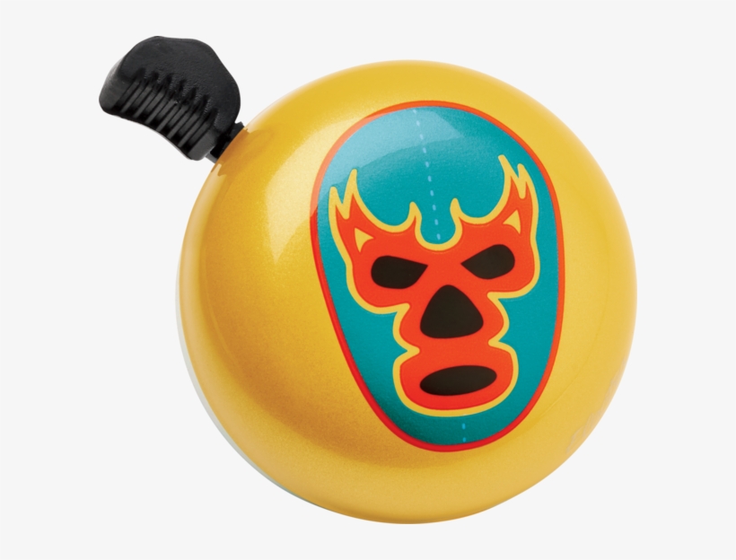 Luchador Bell - Electra Domed Ringer Bell Colour: Luchador, transparent png download
