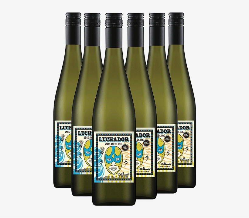 Luchador El Diamante Clare Valley Riesling 2015 6pack - Luchador El Diamante Clare Valley Riesling 2015 Dozen, transparent png download