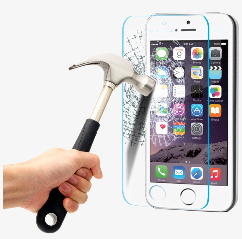 Tempered Glass For Iphone 5 5s Se - Huawei Nova 3i Back Cover Price In India, transparent png download