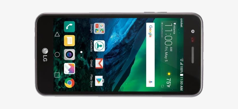 Lg Fortune Tempered Glass Wholesale By Cellhelmet - Lg K4 2017 White Style Pu Leather Flip Case - White, transparent png download
