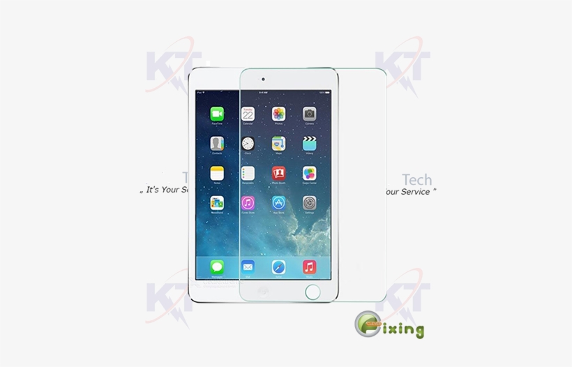 Tempered Glass Ipad Mini - Apple Ipad Mini Wi-fi 32gb (grey), transparent png download