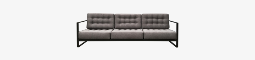 Puid Sillón De 3 Plazas De Acero - Sofa Individual Vista Lateral, transparent png download