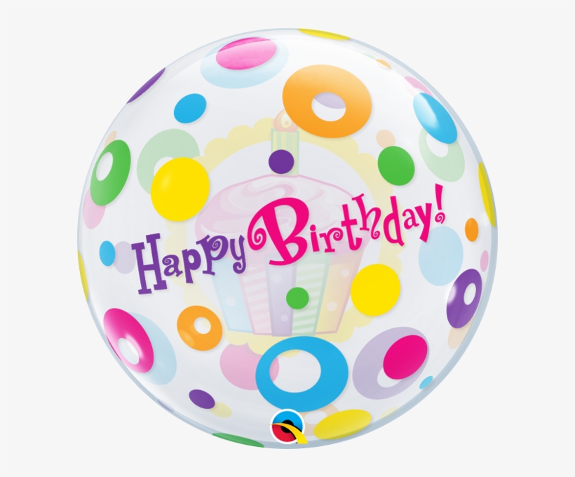 Cup Cake Bubbles Balloons, transparent png download