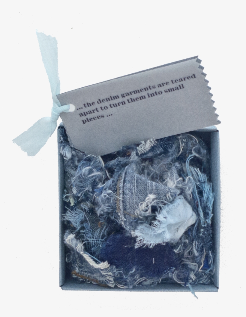 Denim<em>pieces</em>in Box </p> - Textile, transparent png download