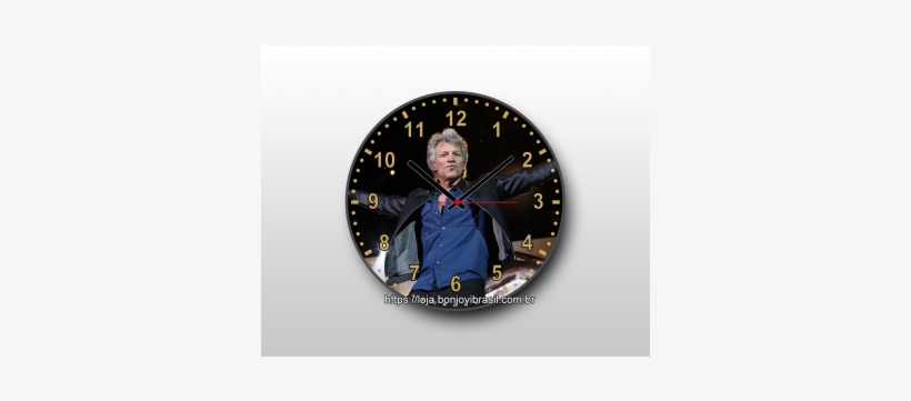 Relógio De Parede - Jon Bon Jovi, transparent png download