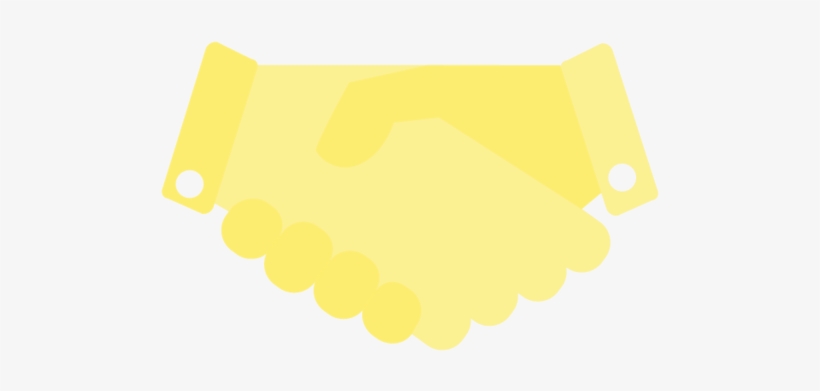 Shaking Hands - Illustration, transparent png download