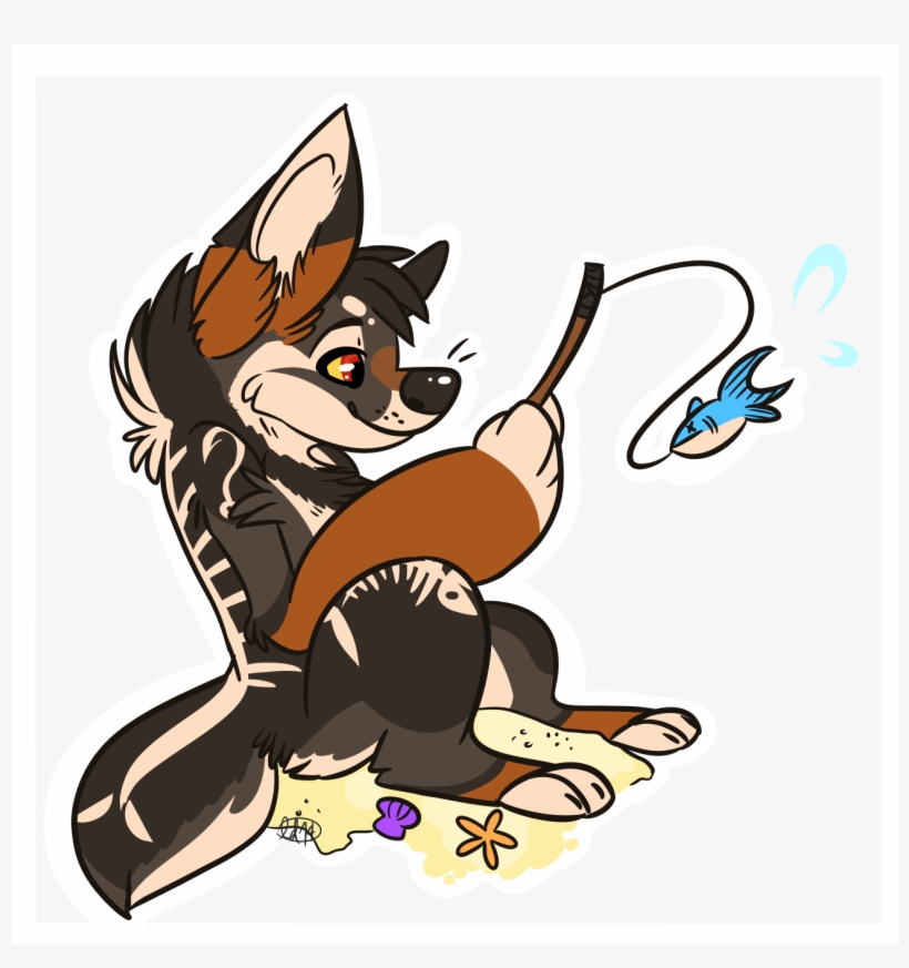 Gone Fishing - Cartoon, transparent png download