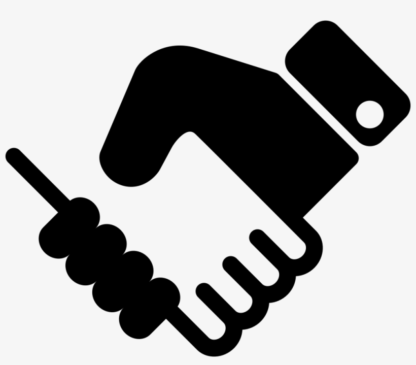 Commercial Partnerships - Hand Shake Vector Png, transparent png download