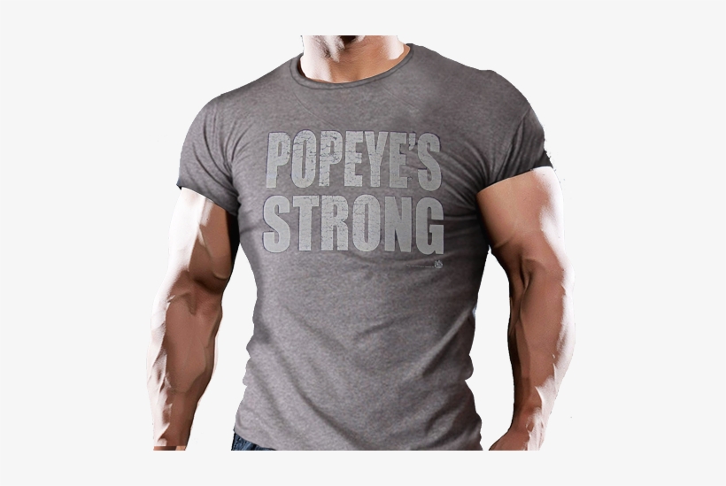 Popeyes Gear Popeyes Strong Heather 2016 - Wunde Und Fertig Für Mehr Herren Bodybuilding Fitnessstudio, transparent png download